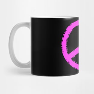 Pink Peace Mug
